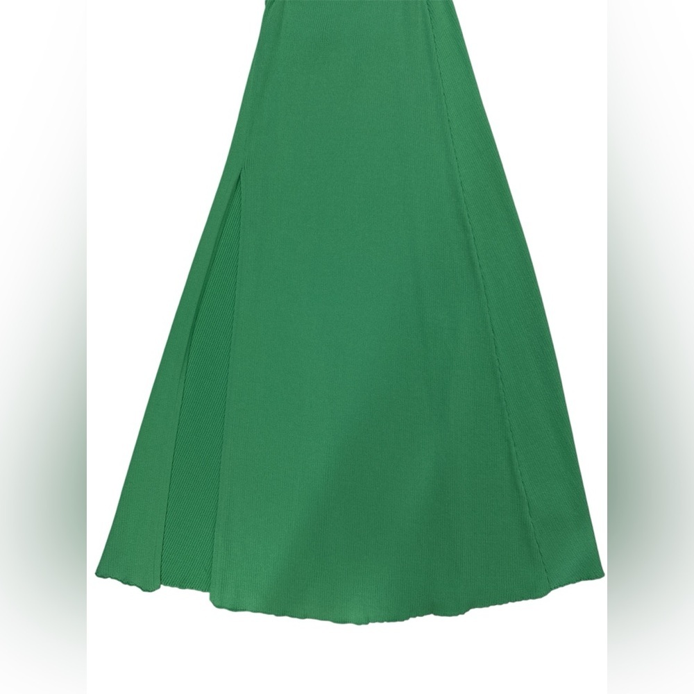 For Love & Lemons Keisha Maxi Dress Green Size Small - Picture 10 of 16